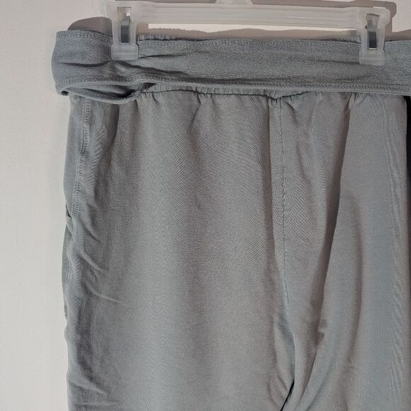 Anthropologie Saturday Sunday Sydney Blue Tie Belt Joggers Pants Women's Medium - Picture 7 of 10